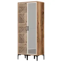 Гардероб Trendy Kumsal PR 80 x 47.5см x 201.4 / ДСП меламин / Oреховый