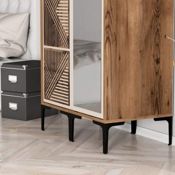 Гардероб Trendy Kumsal PR 80 x 47.5см x 201.4 / ДСП меламин / Oреховый photo 6