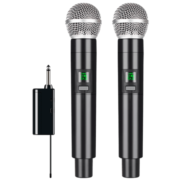 Microfon KTV E5 - 2mic VHF Black photo 1