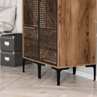 Гардероб Trendy Kumsal PP 80 x 47.5см x 201.4 / ДСП меламин / Oреховый photo 6