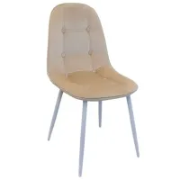Scaun de bucătărie Magnus 6155 ECO Piele/ Beige White