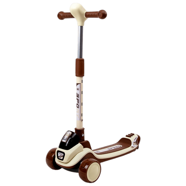 Детский трёхколёсный самокат 4Play Sprint (00-01073362) 30 кг/ Коричневый photo 1
