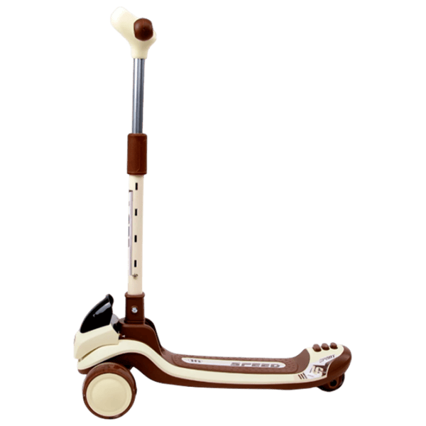 Детский трёхколёсный самокат 4Play Sprint (00-01073362) 30 кг/ Коричневый photo 2