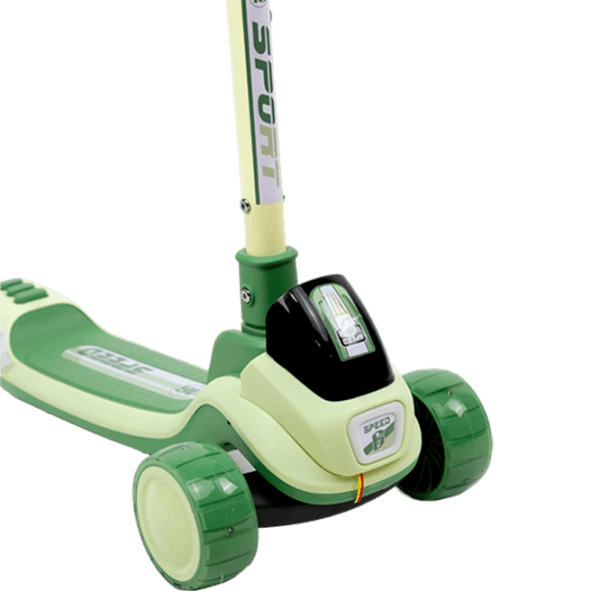 Детский трёхколёсный самокат 4Play Sprint (00-01073361) 30 кг/ Зеленый photo 4