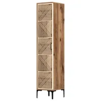 Dulap pentru haine Trendy Kumsal P 40 x 47.5 x 201.4 / PAL melaminat / Walnut