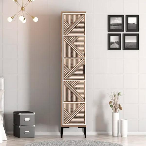 Гардероб Trendy Kumsal P 40 x 47.5см x 201.4 / ДСП меламин / Oреховый photo 3