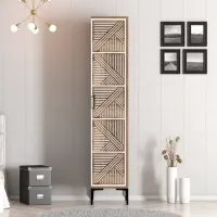 Dulap pentru haine Trendy Kumsal P 40 x 47.5 x 201.4 / PAL melaminat / Walnut photo 4