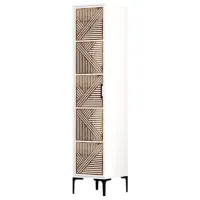 Dulap pentru haine Trendy Kumsal P 40 x 47.5 x 201.4 / PAL melaminat / White