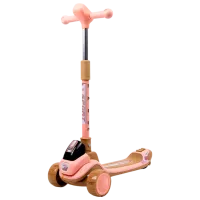 Trotinetă pentru copii cu trei roți 4Play Sprint (00-01073367) 30 kg/ Pink