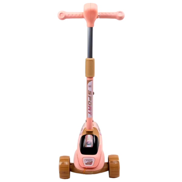 Детский трёхколёсный самокат 4Play Sprint (00-01073367) 30 кг/ Розовый photo 3