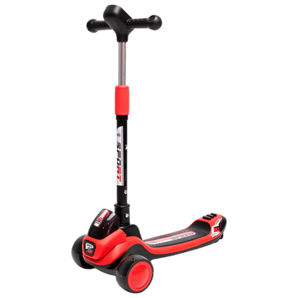 Trotinetă pentru copii cu trei roți 4Play Sprint (00-01073369) 30 kg/ Red photo 1