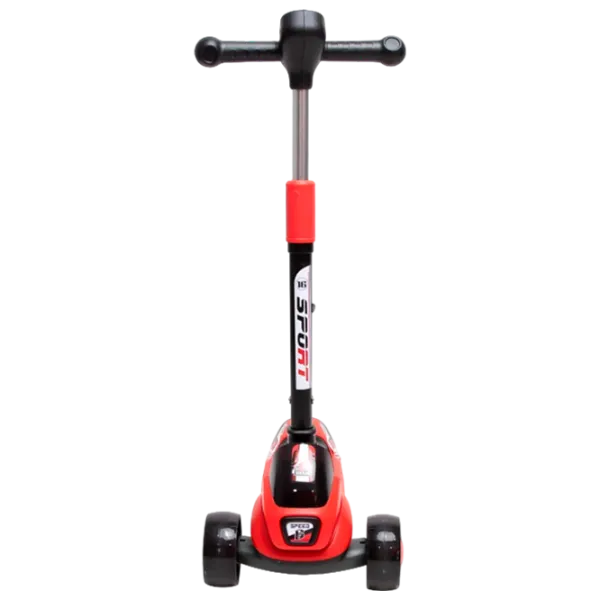 Trotinetă pentru copii cu trei roți 4Play Sprint (00-01073369) 30 kg/ Red photo 3