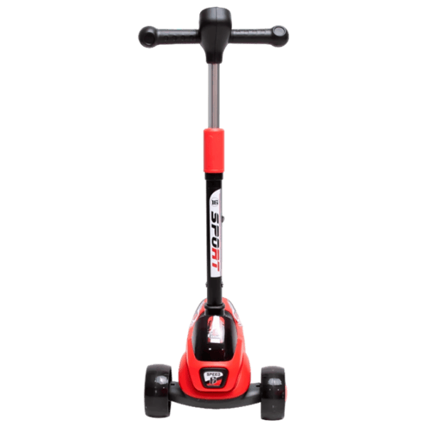 Trotinetă pentru copii cu trei roți 4Play Sprint (00-01073369) 30 kg/ Red photo 3