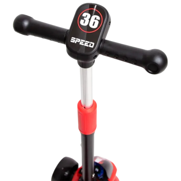 Trotinetă pentru copii cu trei roți 4Play Sprint (00-01073369) 30 kg/ Red photo 4