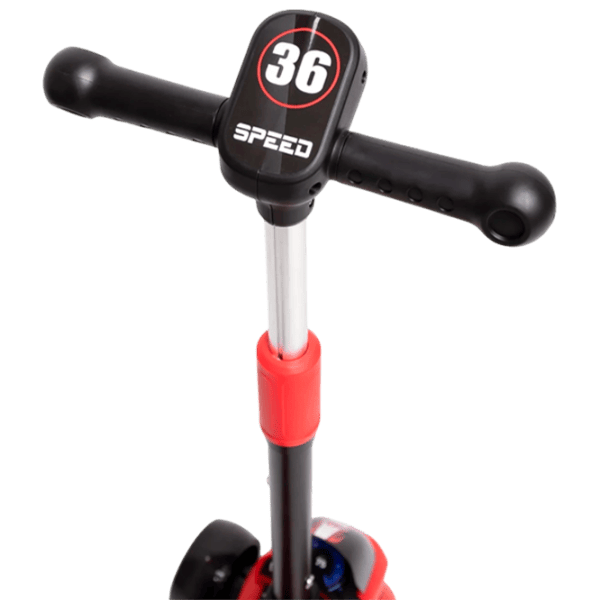 Trotinetă pentru copii cu trei roți 4Play Sprint (00-01073369) 30 kg/ Red photo 4
