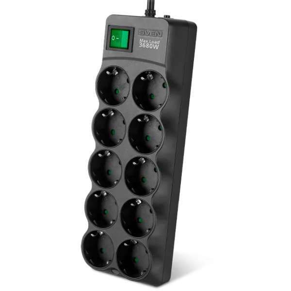 Prelungitor Sven SF-10E-16 5 m Black photo 1