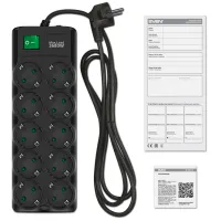 Prelungitor Sven SF-10E-16 5 m Black photo 5