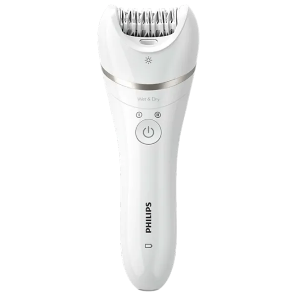 Эпилятор Philips BRE770/92 Сухая / Серебристый Белый photo 4