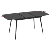 Masă de bucătărie extensibilă Magnus Yense MDF/ Black photo 4