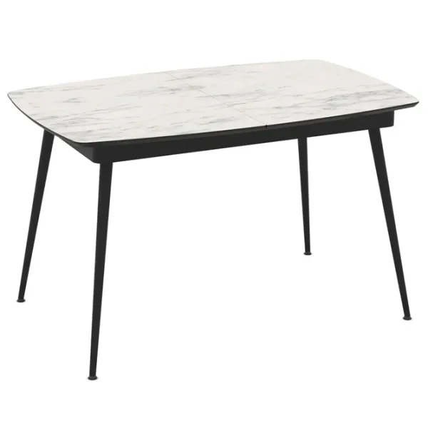 Masă de bucătărie extensibilă Magnus Yense MDF/ Marmura White photo 1