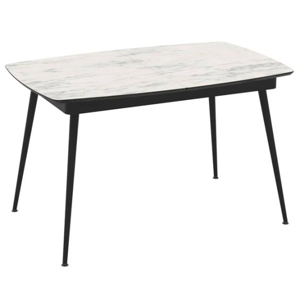 Masă de bucătărie extensibilă Magnus Yense MDF/ Marmura White photo 1