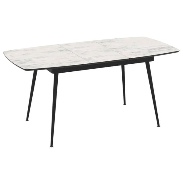 Masă de bucătărie extensibilă Magnus Yense MDF/ Marmura White photo 5