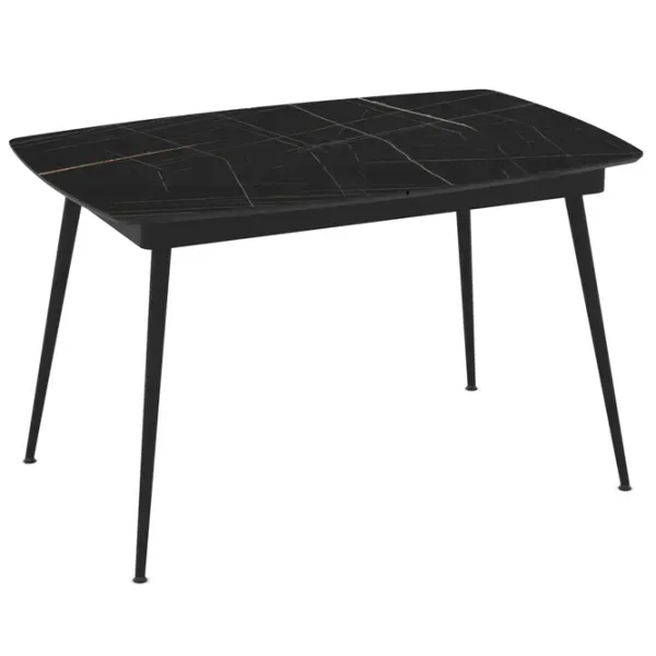 Masă de bucătărie extensibilă Magnus Yense MDF/ Black photo 1