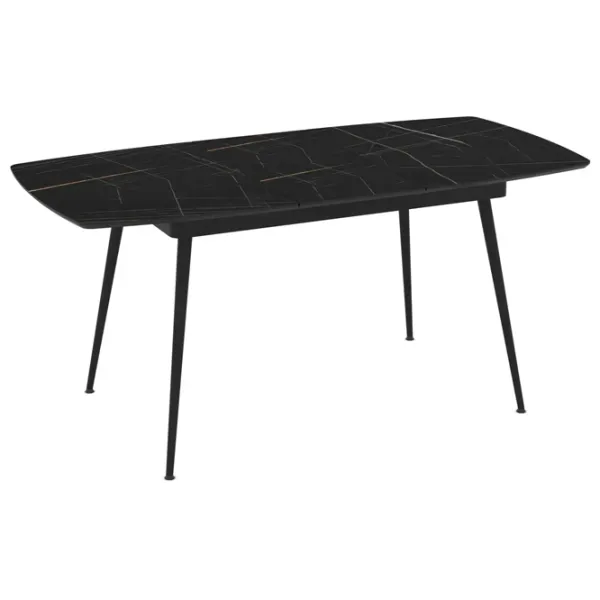 Masă de bucătărie extensibilă Magnus Yense MDF/ Black photo 4