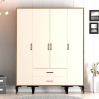 Гардероб Trendy Kumsal STS 160 x 47.5см x 201.4 / ДСП меламин / Oреховый photo 3
