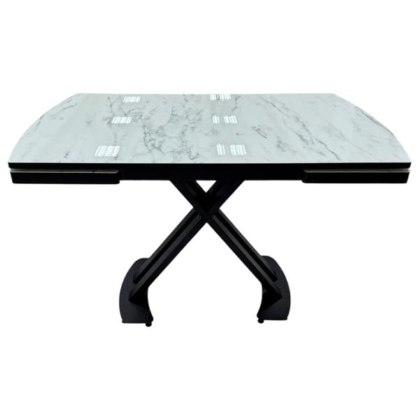 Masă de bucătărie extensibilă Magnus Belgard PAL/ Marmura White photo 1