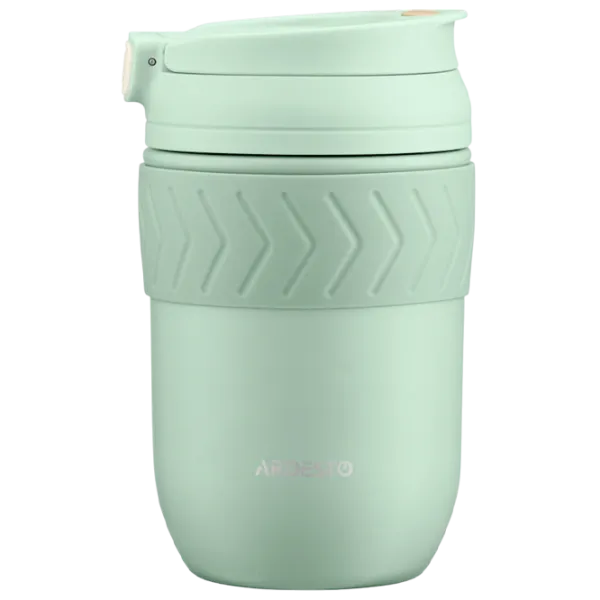 Cană termo Ardesto Classic Travel Mug Green 0.4l photo 1