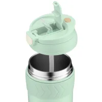 Cană termo Ardesto Classic Travel Mug Green 0.4l photo 4