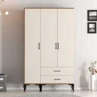 Гардероб Trendy Kumsal ST 120 x 47.5см x 201.4 / ДСП меламин / Oреховый photo 3