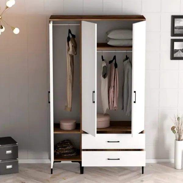 Гардероб Trendy Kumsal ST 120 x 47.5см x 201.4 / ДСП меламин / Oреховый photo 6