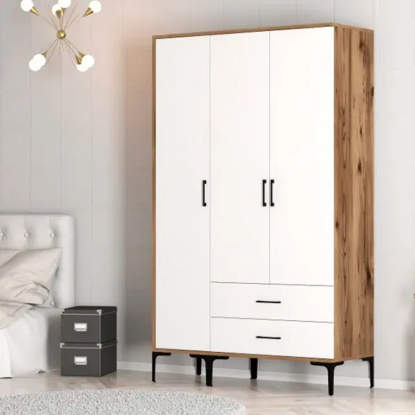 Гардероб Trendy Kumsal ST 120 x 47.5см x 201.4 / ДСП меламин / Oреховый photo 7