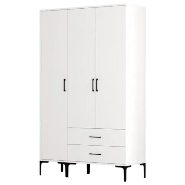 Dulap pentru haine Trendy Kumsal ST 120 x 47.5 x 201.4 / PAL melaminat / White photo 1