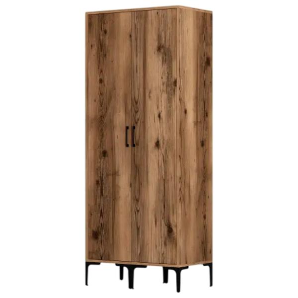 Гардероб Trendy Kumsal SS 80 x 47.5см x 201.4 / ДСП меламин / Oреховый photo 1