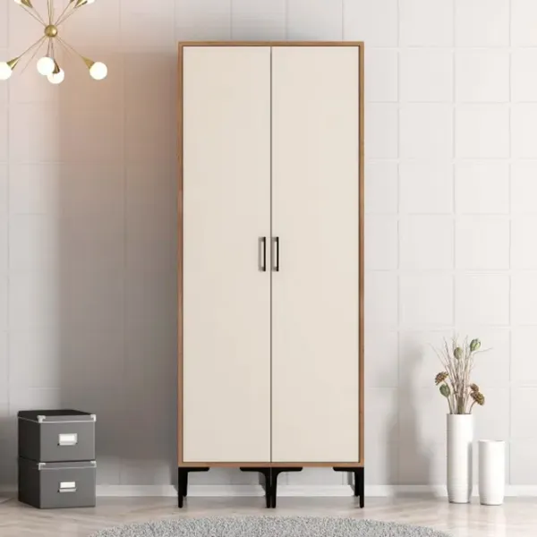 Гардероб Trendy Kumsal SS 80 x 47.5см x 201.4 / ДСП меламин / Oреховый photo 3