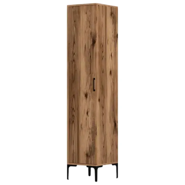 Dulap pentru haine Trendy Kumsal S 40 x 47.5 x 201.4 / PAL melaminat / Walnut photo 1