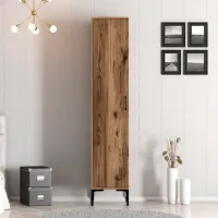 Гардероб Trendy Kumsal S 40 x 47.5см x 201.4 / ДСП меламин / Oреховый photo 3