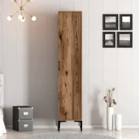 Гардероб Trendy Kumsal S 40 x 47.5см x 201.4 / ДСП меламин / Oреховый photo 4