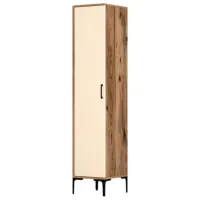 Dulap pentru haine Trendy Kumsal S 40 x 47.5 x 201.4 / PAL melaminat / Walnut