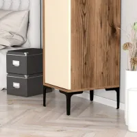 Dulap pentru haine Trendy Kumsal S 40 x 47.5 x 201.4 / PAL melaminat / Walnut photo 8