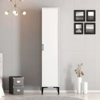Dulap pentru haine Trendy Kumsal S 40 x 47.5 x 201.4 / PAL melaminat / White photo 4