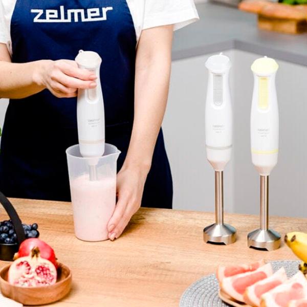 Blender de mână ZELMER Pulsar Deluxe 800 W / White photo 5