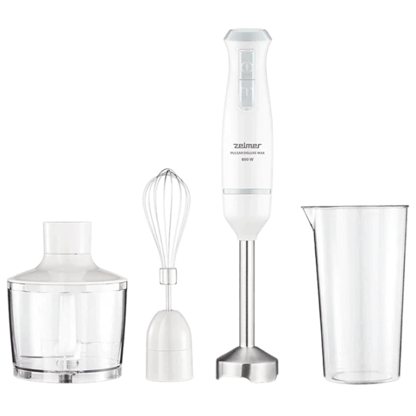 Blender de mână ZELMER Pulsar Deluxe Max 800 W / White photo 1