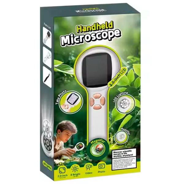 Микроскоп OptiLab Handheld SD607 3+ / Черный Белый photo 3
