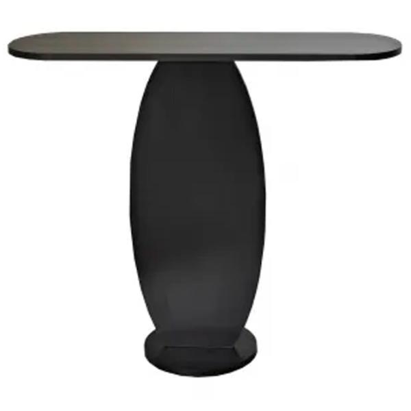 Комод Trendy Ellittica 81 x 100 x 30см / Дерево / Антрацит photo 1