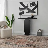 Комод Trendy Ellittica 81 x 100 x 30см / Дерево / Антрацит photo 3