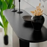 Комод Trendy Ellittica 81 x 100 x 30см / Дерево / Антрацит photo 5